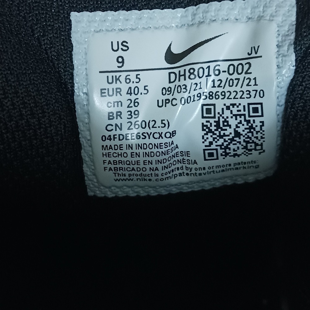 Nike Air Max 97 Women's Running Shoes Triple Black DH8016-002 Size 9 - Picture 13 of 15
